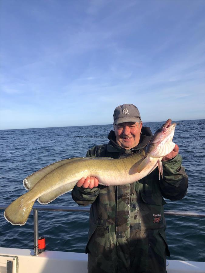 10 lb 8 oz Ling (Common) by Kevin Totterdell Group