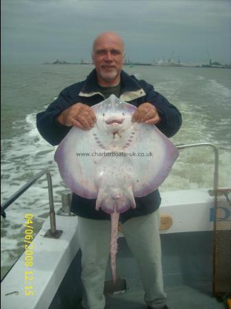 12 lb 5 oz Thornback Ray by Unknown