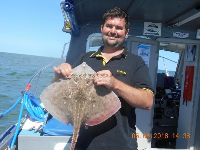 4 lb Thornback Ray by Ian Blyth