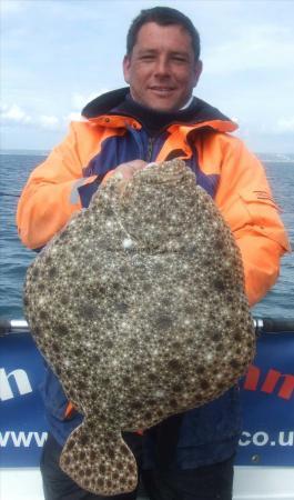 12 lb Turbot by Simon Garnett