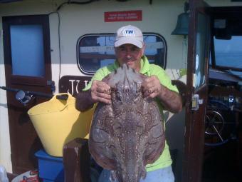 14 lb 8 oz Undulate Ray by Ron Horn from Romsey, Hants