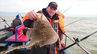 8 lb 4 oz Thornback Ray by Dave from deal
