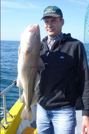 12 lb Cod by Man from Latvia