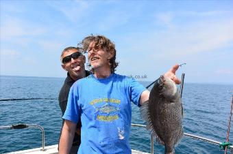 3 lb Black Sea Bream by Stephen Wake