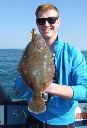 2 lb 8 oz Plaice by Josh Atkinson