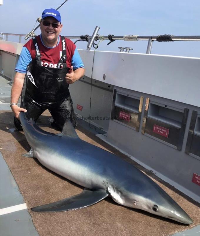113 lb Blue Shark by Mark