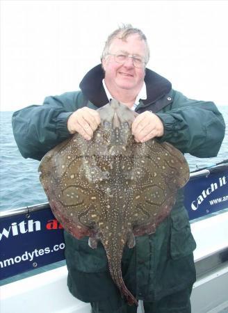17 lb 8 oz Undulate Ray by Bill Oliver