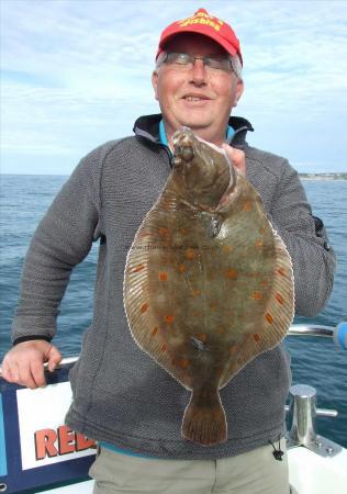 4 lb 8 oz Plaice by Jim Ellis