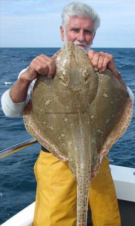 15 lb 8 oz Blonde Ray by Dave Clark