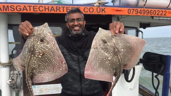 6 lb Thornback Ray by Unknown