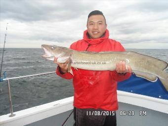 13 lb 2 oz Ling by Ken Hui, Gateshead