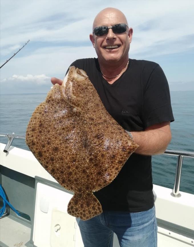 4 lb 6 oz Turbot by Unknown