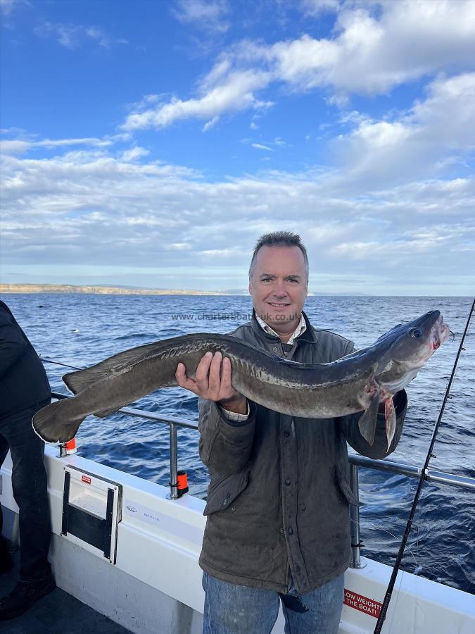 11 lb 8 oz Ling (Common) by John Turnbull Group