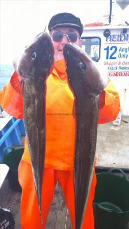 9 lb 2 oz Ling by bernie singleton from cottingham nr hull