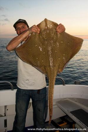 25 lb 6 oz Blonde Ray by Sam