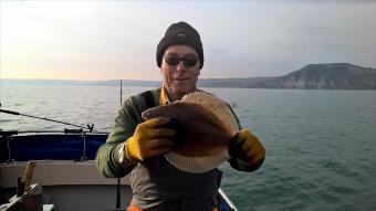 2 lb 6 oz Plaice by Stephen Wake