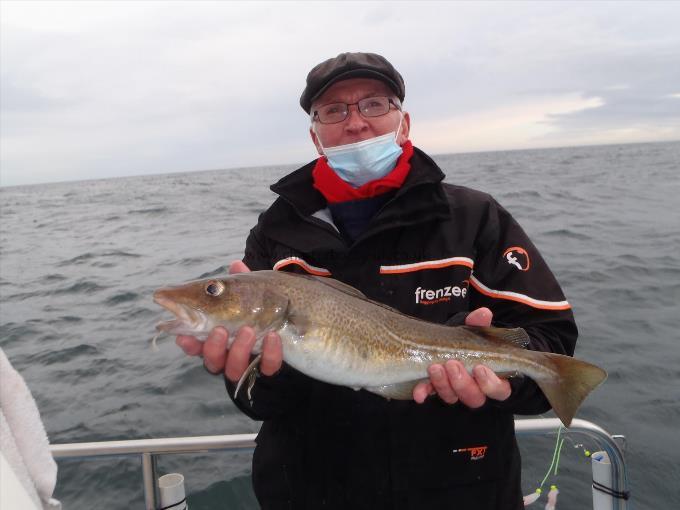 3 lb 8 oz Cod by Bill Barraclough.