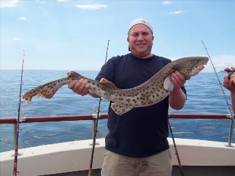 11 lb 12 oz Bull Huss by Dan Bryan