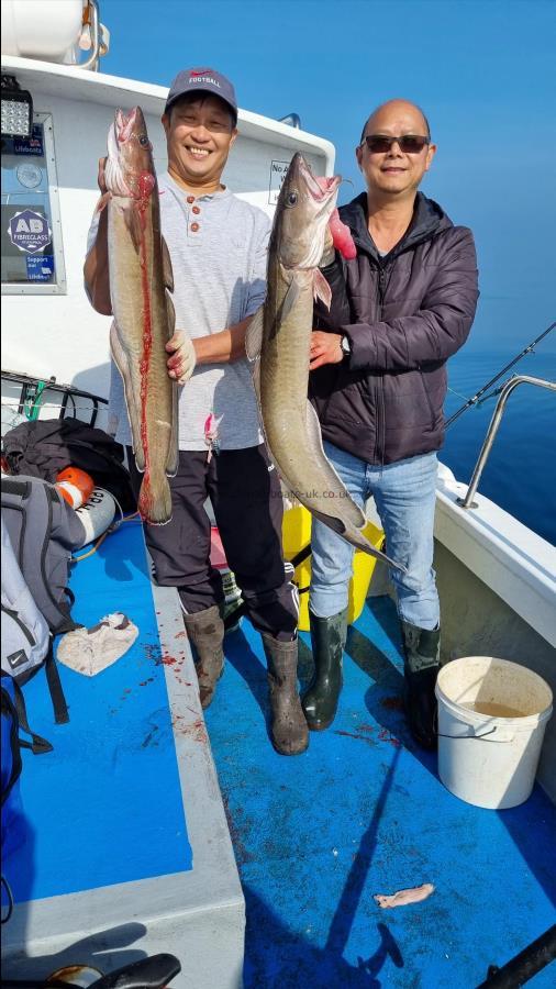 14 lb 2 oz Ling by Gordon, durham