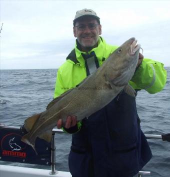 17 lb 4 oz Cod by John Billett