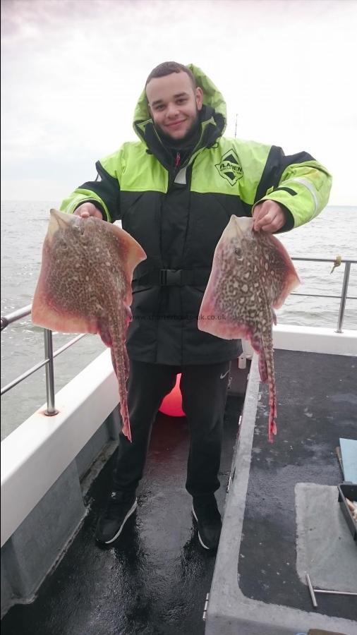 6 lb Thornback Ray by Bob Marshall