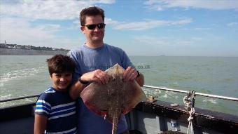 6 lb Thornback Ray by Simon party