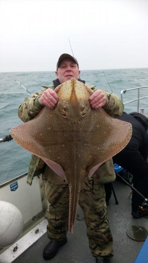 22 lb 6 oz Blonde Ray by unknown