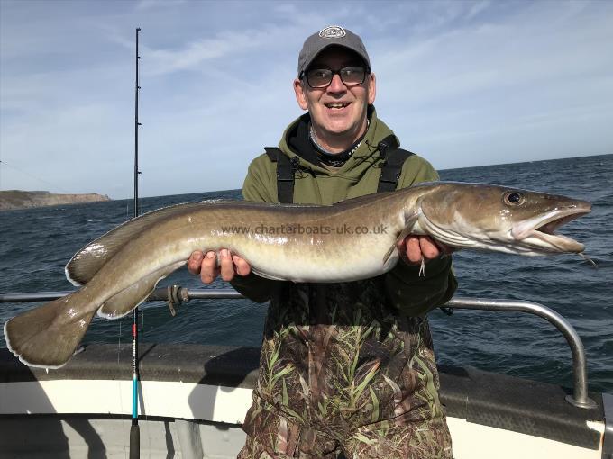 15 lb 3 oz Ling (Common) by Paul Kilpatrick