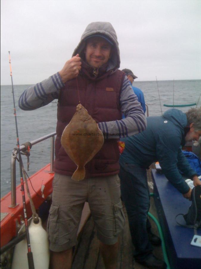 2 lb Plaice by Tom Godfrey