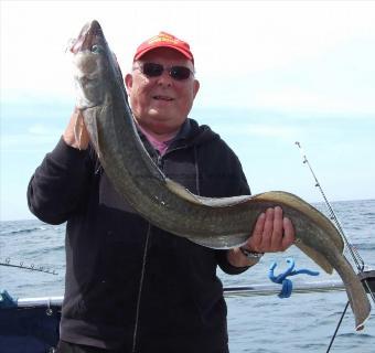 17 lb 8 oz Ling by Colin Gardiner