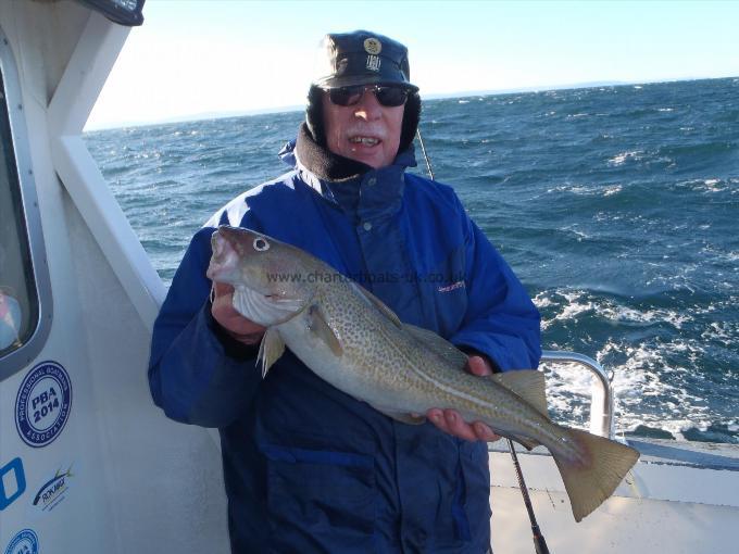 6 lb 2 oz Cod by Peter Kisby.