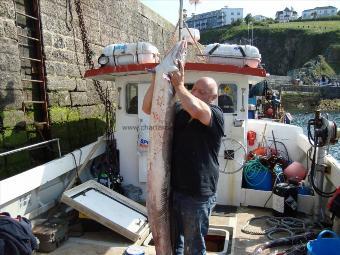 75 lb Conger Eel by Unknown