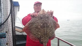 15 lb 7 oz Thornback Ray by Kevin from Rainham