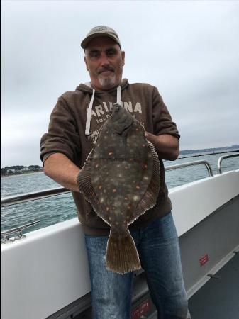 4 lb 12 oz Plaice by Dave Griffen