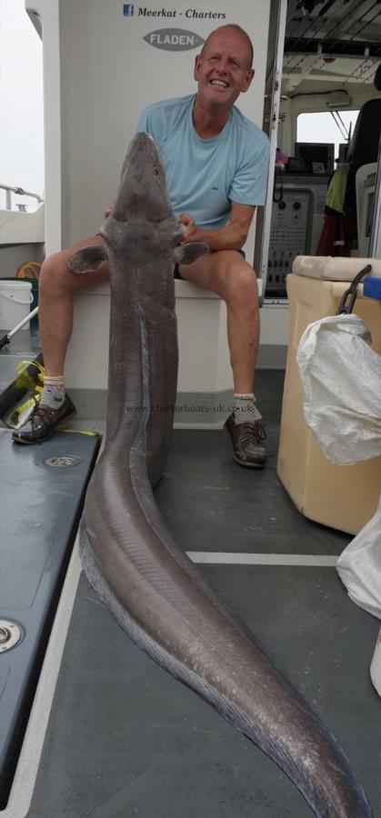 85 lb Conger Eel by Ray