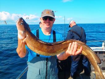 11 lb 8 oz Ling (Common) by Stuart Young from Redcar.