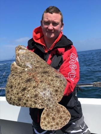 8 lb 8 oz Turbot by Unknown