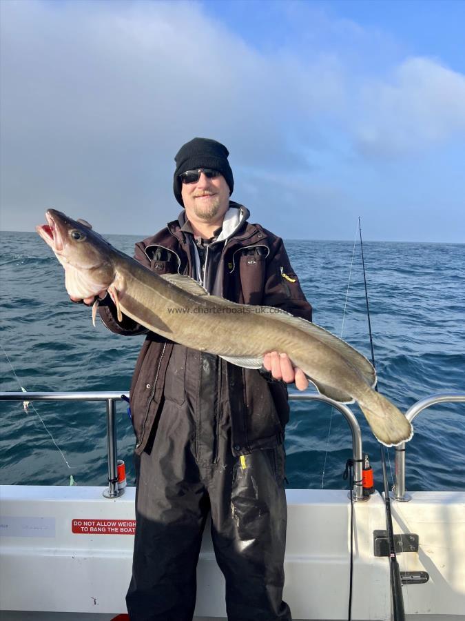 10 lb 4 oz Ling by Jim Lister