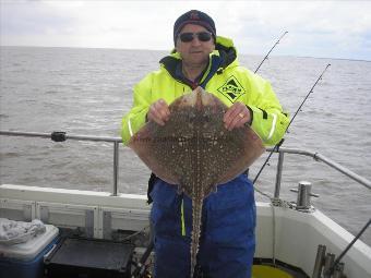 7 lb Thornback Ray by Derek Mole