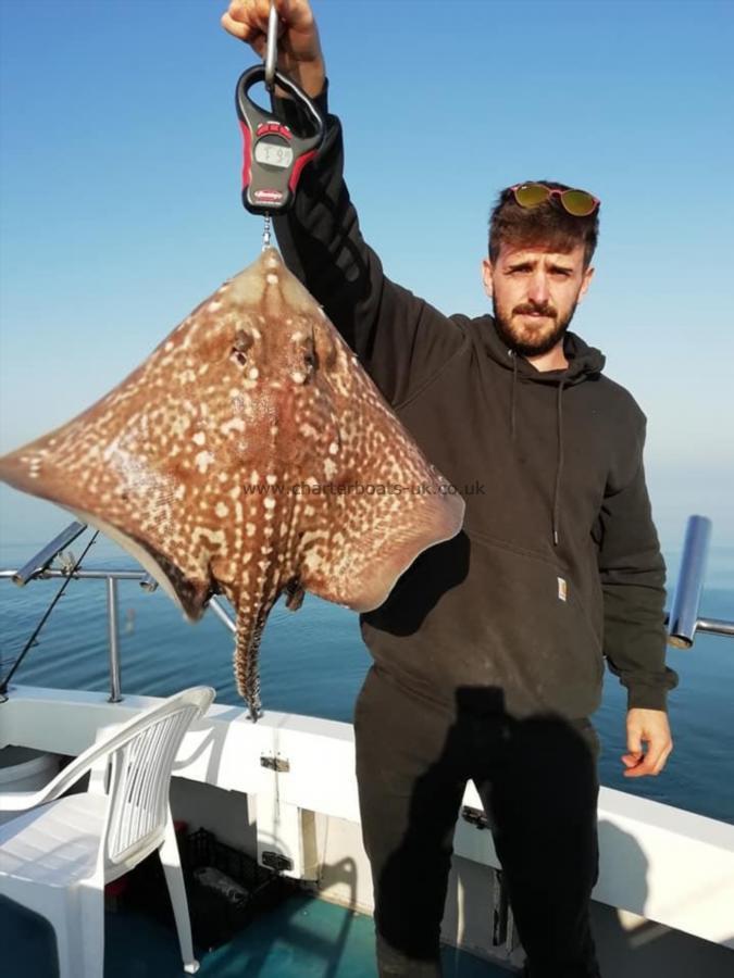 8 lb Thornback Ray by Will