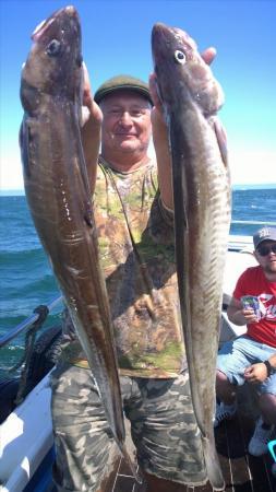 12 lb 3 oz Ling (Common) by andy from goole