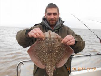 3 lb 5 oz Thornback Ray by Stuart