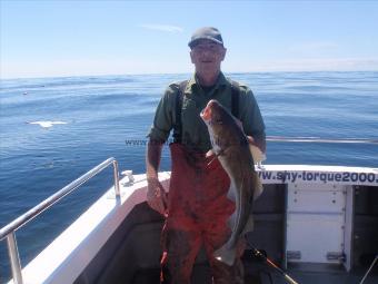 9 lb Cod by Steve Clay from Hovingham. (past festival winner)