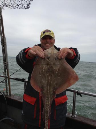 8 lb Thornback Ray by Smiley Steve