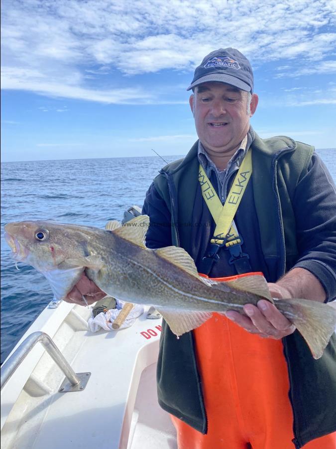 4 lb 2 oz Cod by Nige Hall.