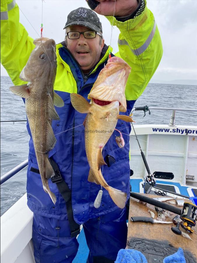 5 lb Cod by Mark Errington.