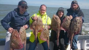 7 lb 5 oz Thornback Ray by Paul from London