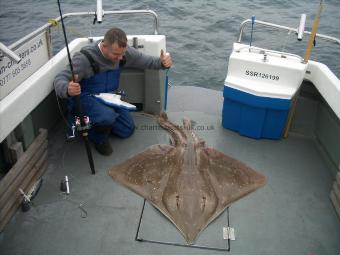 97 lb Common Skate by Michael Knox