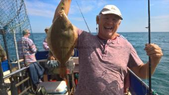 3 lb 8 oz Plaice by Stephen Wake