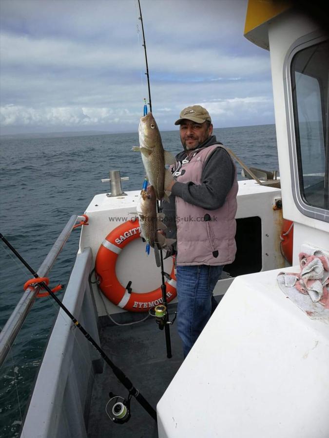 3 lb Cod by Russel with double header